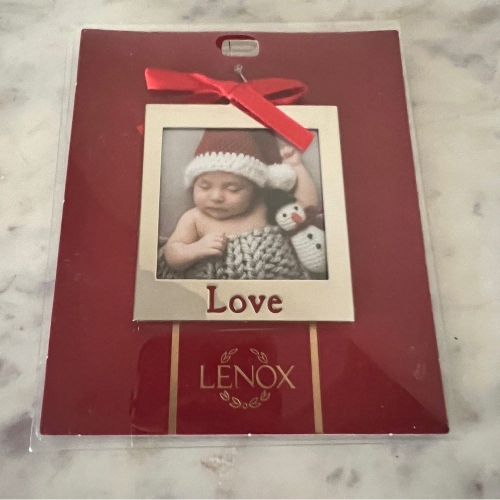 Lenox Love Frame Ornament